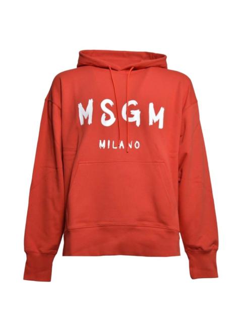 MSGM logo hoodie