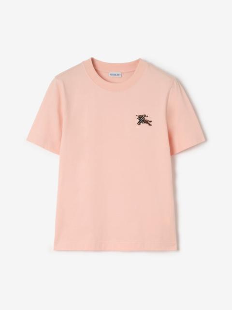 Burberry EKD Check Cotton T-shirt