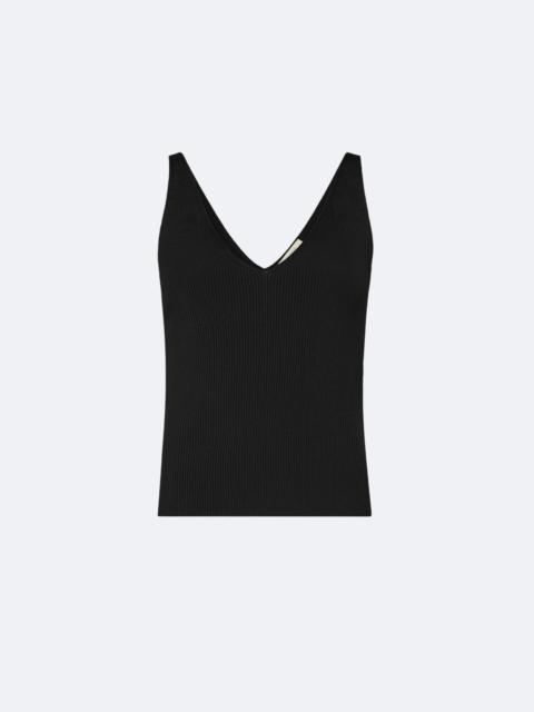 LAPOINTE Shiny Viscose Tank Top