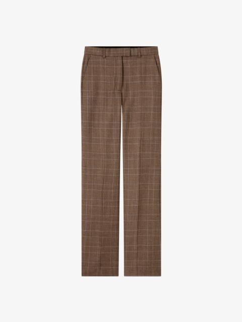 A.P.C. JUDE PANTS - FLARED CHECK PANTS