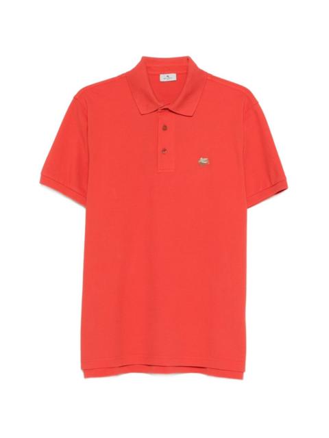 Etro button logo-detail polo shirt