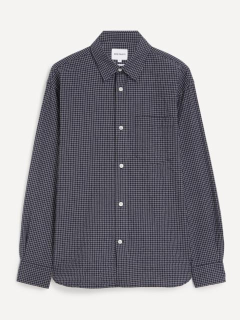 NORSE PROJECTS Espevik Check Oversized Shirt