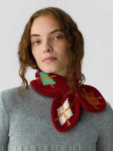 GUEST IN RESIDENCE Argyle Bowtie Scarf