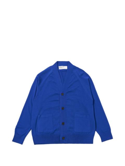 Universal Works patch-pocket cardigan