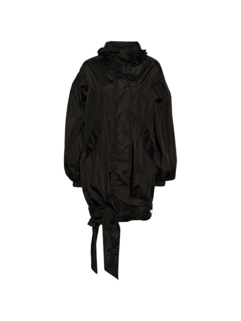 Simone Rocha lightweight bow-belt jacket