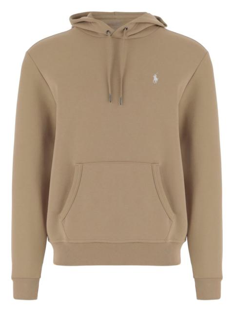 Polo Ralph Lauren logo-embroidered kangaroo-pocket sweatshirt