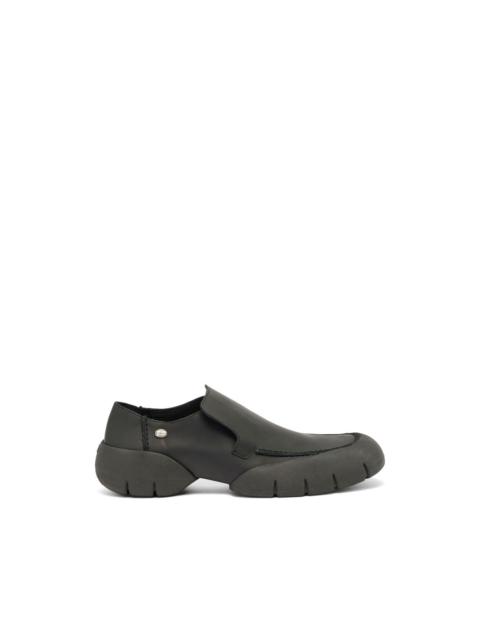 Diesel D-Mathieu leather loafers
