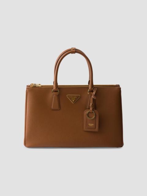 Prada Women's Galleria Saffiano Leather Tote Bag - Brown