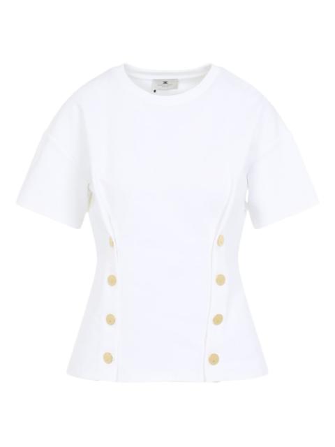 ELISABETTA FRANCHI button-detail top