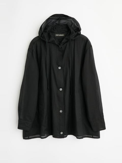 Our Legacy Rover Shirt Dry Tarmac Fine Mussola