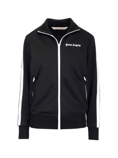 Palm Angels Classic Track Jacket "Black / White" PWBD019F21FAB0041001
