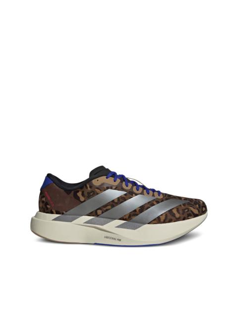Adizero Evo SL leopard-print sneakers