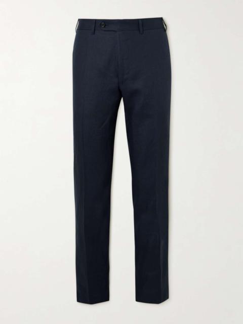 Kei Slim-Fit Linen Trousers