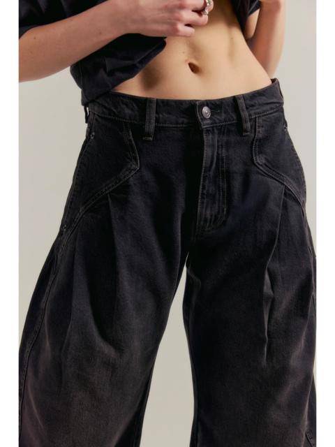 FREE PEOPLE We The Free Golden Hour Trouser Jeans