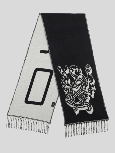 Etro WOOL SCARF WITH GRAPHIC PAISLEY PATTERNS