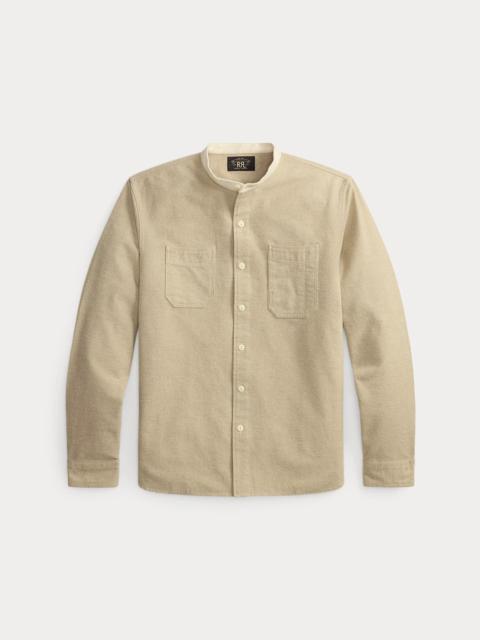 RRL by Ralph Lauren Mélange Band-Collar Workshirt