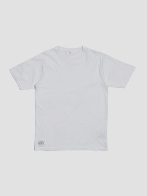 Nigel Cabourn Classic Relaxed Fit Tee in Stone Wash White
