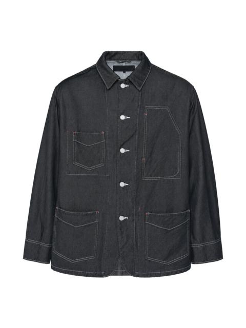 Comme des Garçons Homme Garment Dyed Denim Blouson