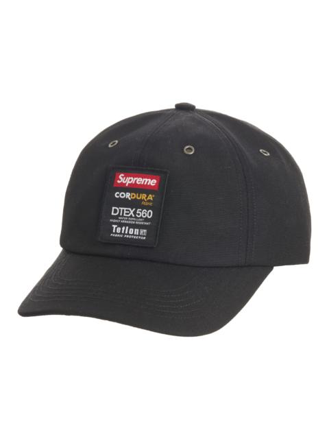 Supreme Supreme Cordura Teflon Label 6-Panel Black