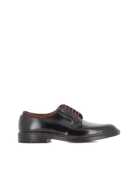 Alden horse leather derby shoes
