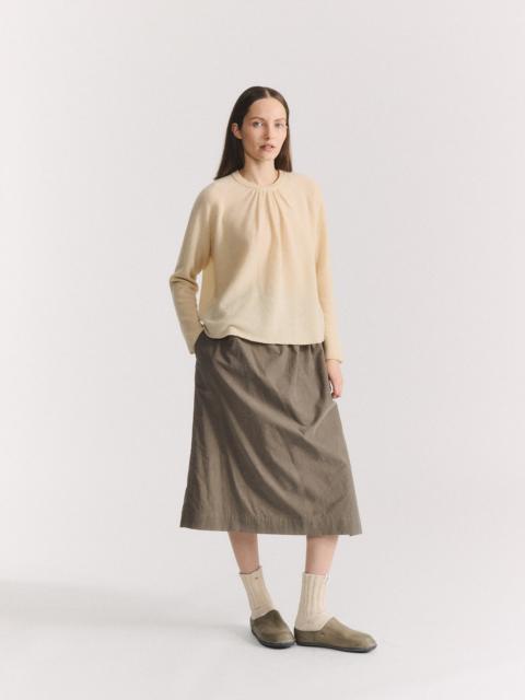 CASEY/CASEY JENNIE JUMPER - WOOCASH - ECRU