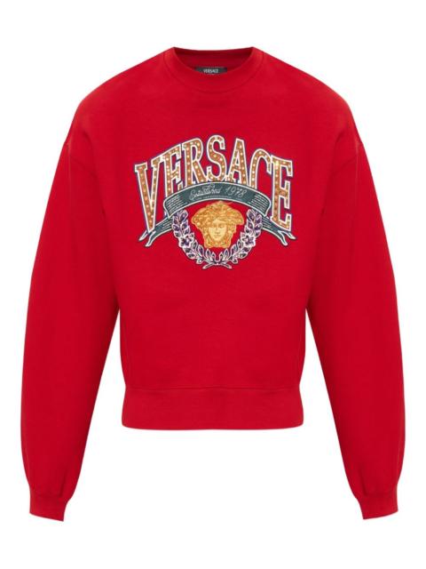 VERSACE Medusa-appliqué sweatshirt