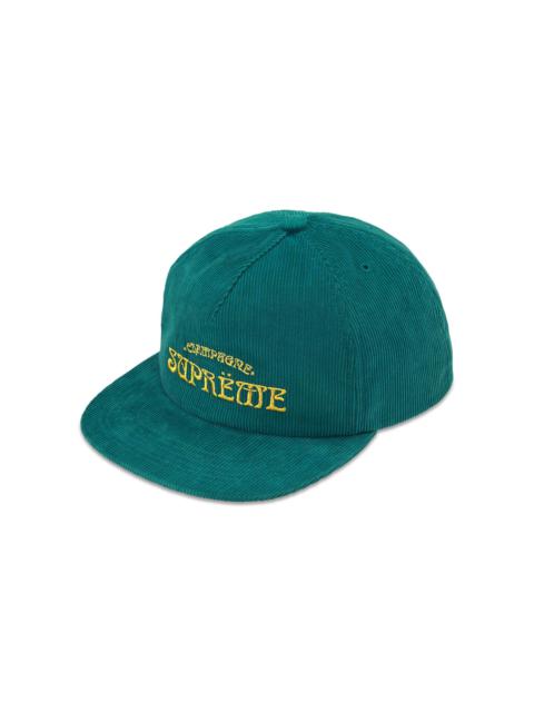 Supreme Champagne Corduroy 5-Panel 'Green'