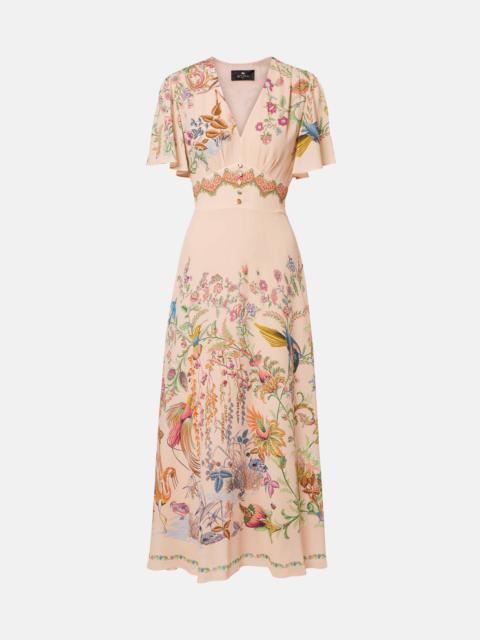 Etro Printed midi dress