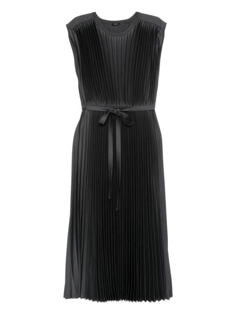 JOSEPH tied-waist pleated dress