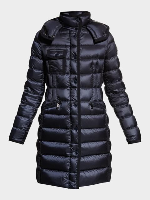 Moncler Hermine Hooded Puffer Jacket