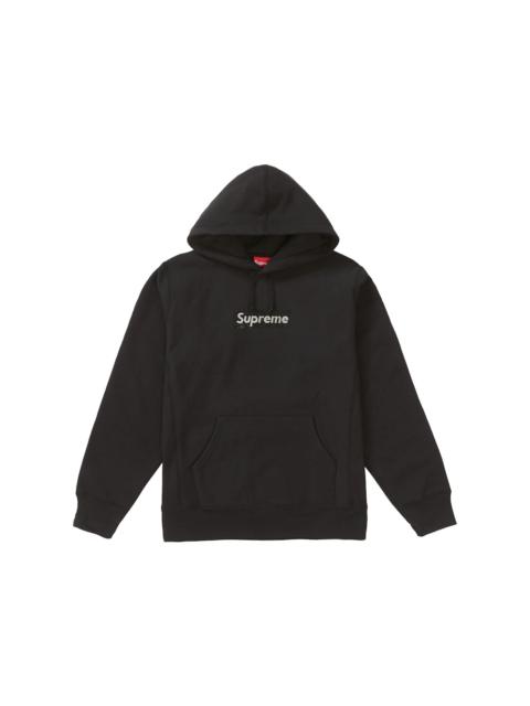 Supreme Supreme Bandana Box Logo Hooded Sweatshirt Black | REVERSIBLE