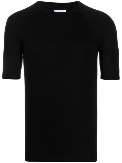 Burberry logo trim fitted T-shirt
