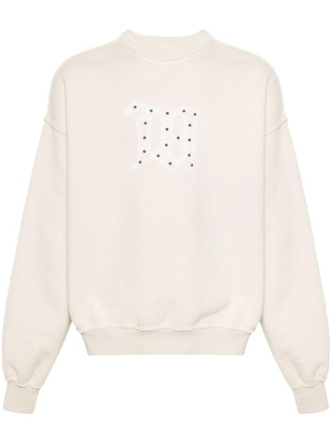 logo-print cotton sweatshirt