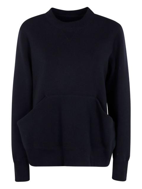 sacai pocket-detail crew-neck sweater