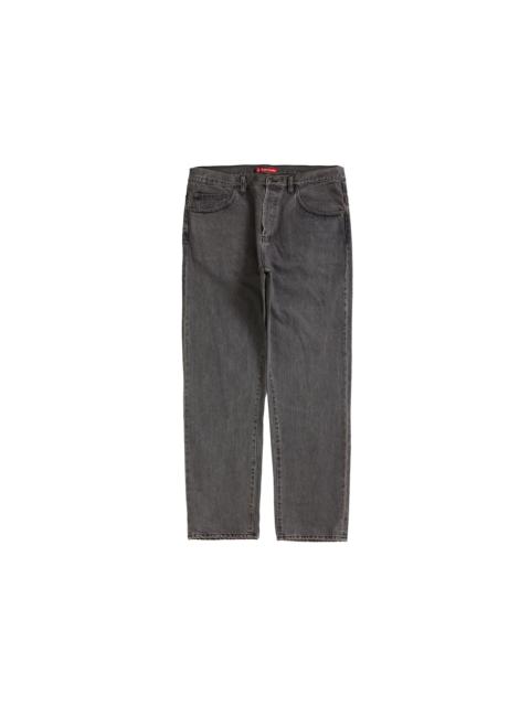 Supreme Supreme Regular Jean Washed Black