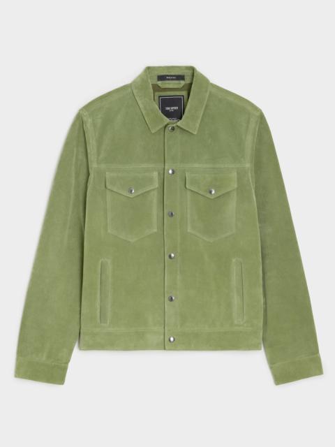 TODD SNYDER Italian Suede Dylan Jacket