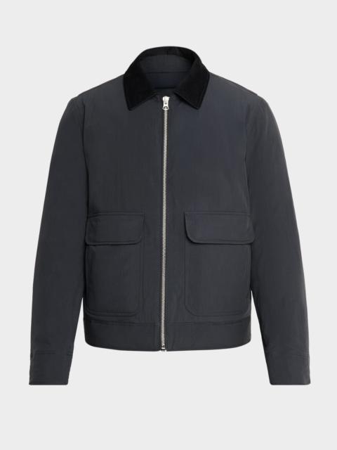 rag & bone Men's Derrick Corduroy Collar Down-Filled Jacket