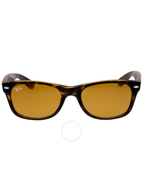 Ray-Ban Ray Ban New Wayfarer Classic Brown Classic B-15 Square Men's Sunglasses RB2132 710 52