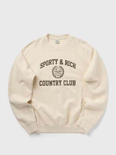 Sporty & Rich Varsity Crest Crewneck