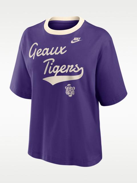 Nike LSU Legacy Fight Song Boxy Women's Nike College T-Shirt