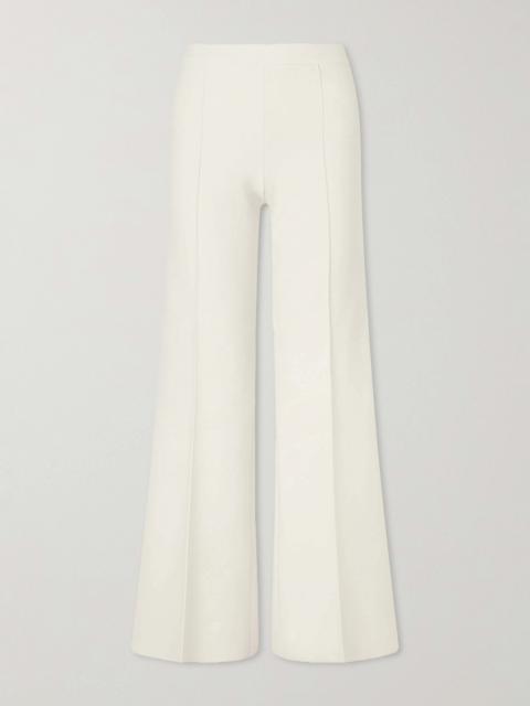 HIGH SPORT Willa Stretch Cotton-blend Wide-leg Pants