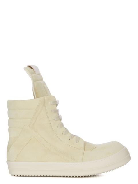 Rick Owens Geobasket suede high-top sneakers