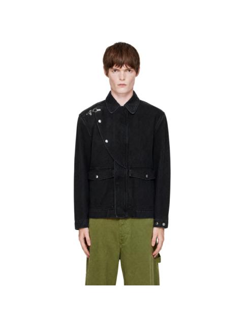Marni Black Bull Denim Jacket