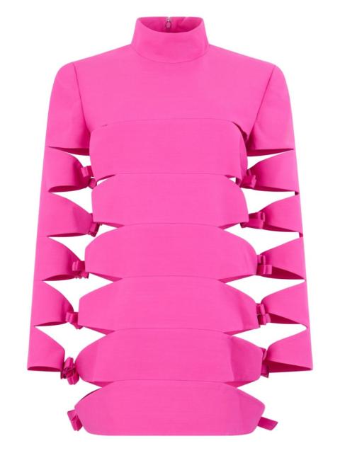 Valentino bow-detail mini dress