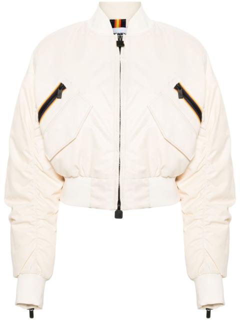 K-WAY Loncrop Thermo cropped puffer jacket