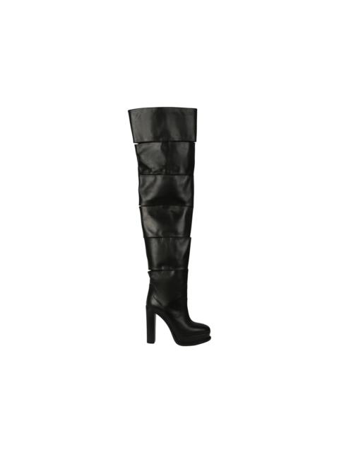 Alexander McQueen Alexander McQueen Slash Over-The-Knee Boots Black (Women's)