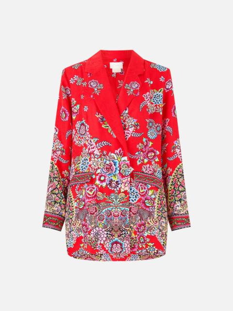 CAMILLA DOUBLE BREASTED SOFT JACKET