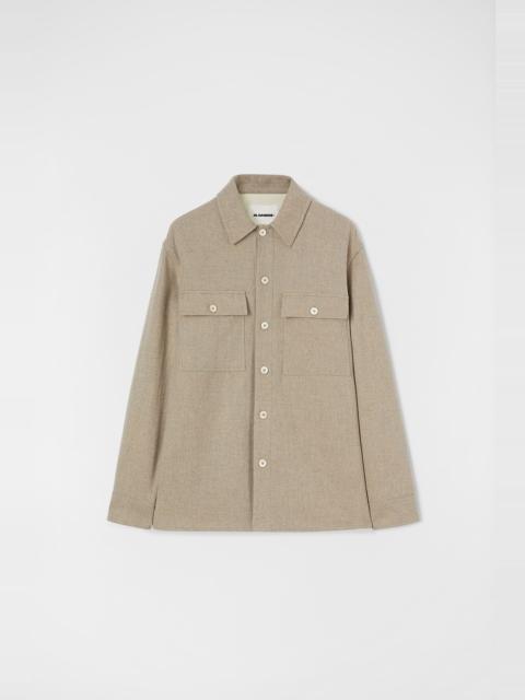 Jil Sander Felt Wool Overshirt