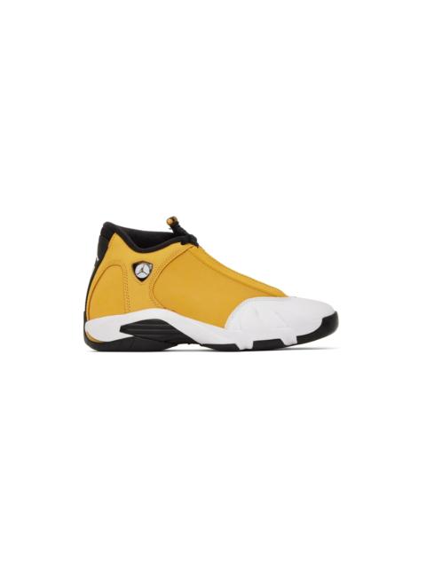 Jordan Yellow Jordan 14 Retro Sneakers