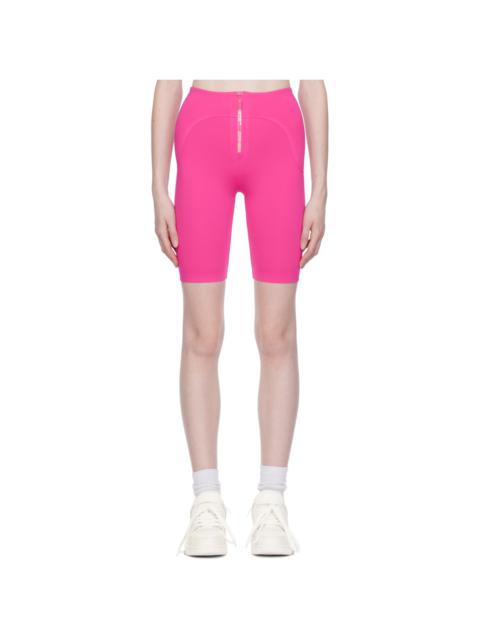 Off-White Pink Zip Shorts